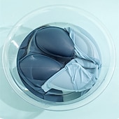 billige BH&#039;er-trådløse bh-er for kvinner faste stropper full dekning v-hals pustende ren farge pull-on lukking tilfeldig daglig nylon 1 stk svart rosa / bh &amp;amp; braletter / 1 stk hjemmeantrekk