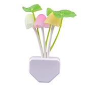 cheap Plug-in Night Light-LED Sensor Night Light Plug-in Mushroom NightLights Color Changing Lamp Mushroom Decor, AUSAYE Mini Cute Night Lights for Kids Adults Bedroom Toilet Bathroom Stairs Kitchen Hallway