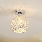 abordables Luces de techo-Plafones de 18 cm led aluminio pasillo luz pasillo entrada galvanizada moderna 220-240v