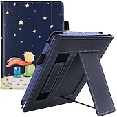 cheap Kindle Cases/Covers-Kindle Paperwhite Signature Edition Case (6.8 inch11th Generation 2021 Released Only) with Stand/Hand Strap and Auto Sleep/Wake PU Leather