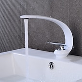 cheap Classical-Bathroom Sink Faucet - Classic Oil-rubbed Bronze / Nickel Brushed / Electroplated Centerset Single Handle One HoleBath Taps