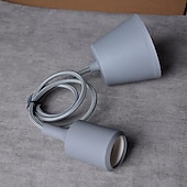 olcso Sziget lámpák-10 cm-es egyedi kialakítású színes függőlámpa led egyfejű műanyag modern bár led izzók 85-265v