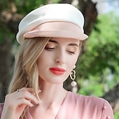 billige Partyhatter-polyester hatter med fargeblokk 1 stk casual hodeplagg