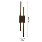economico Luci da parete-moderna applique da parete per interni led nordic style soggiorno camera da letto applique da parete in metallo ip44 220-240v 6 w