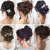 baratos Puxos-rabo de cavalo de extensão de cabelo de peruca de coque com elástico elástico updo peruca de rabo de cavalo extensões de cabelo sintético scrunchies apliques de rabo de cavalo para mulheres