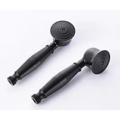 economico Rubinetti per vasca da bagno-rubinetto per vasca da bagno vintage montaggio a pavimento, miscelatore per riempimento vasca da bagno indipendente con doccetta a mano, rubinetto per doccia con beccuccio ad arco alto girevole a 360°