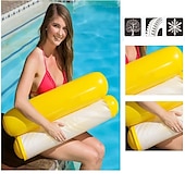 cheap Water Toys-1 pcs Summer Inflatable Foldable Floating Row Swimming Pool Water Hammock Air Mattresses Bed Beach Pool Toy Water Lounge Chair,Inflatable for Pool