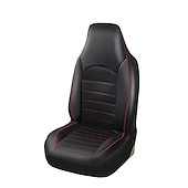 economico Coprisedili per auto-Copertura Universale per Sedile Anteriore Auto in PU Pelle Stile Moda Copertura Alta per Sedile Bucket Liscia Adatta alla Maggior Parte dei Veicoli