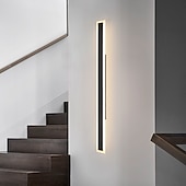 cheap Outdoor Wall Lights-LED Outdoor Wall Lights IP44 Waterproof Simple Outdoor Iron Wall Light 110-240V 20 W