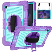 cheap Samsung Tablets Case-Tablet Case Cover For Samsung Galaxy Tab S7 Plus FE S6 Lite 10.4&quot; A 8.4&quot; 2022 2021 2020 2019 Portable with Stand Holder Dustproof Silica Gel PC