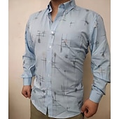 preiswerte Button-Down-Hemden für Herren-Herren Kleidhemd Durchgeknöpft Hemd Bügelfreies Hemd Kragenhemd Stretch Tartan Hochzeit Arbeit Wein Schwarzgrau Schwarz Weiß Langarm Quadrathals Ganzjahres Bekleidung
