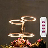Χαμηλού Κόστους Φώτα Ανάπτυξης Φυτών-angel grow light 4 ή 3 δακτυλίους dc5v usb φυτολάμπα για φυτά led full spectrum λάμπα για σπορόφυτα φυτών εσωτερικού χώρου παχύφυτα λουλουδιών σπιτιού 1τμχ