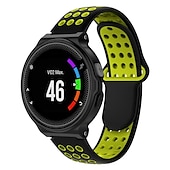 זול רצועות שעונים של Garmin-צפו בנד ל גרמין Forerunner 220/230/235/620/630/735XT Approach S20 / S6 / S5 סיליקון רך תַחֲלִיף רצועה עם כלי ההסרה מתכוונן רצועת ספורט צמיד