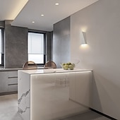 tanie Kinkiety wewnętrzne-2 sztuk nowoczesny kryty kinkiet led metal mały kinkiet unikalny styl 10w up down kinkiet led lampka nocna do sypialni salon restauracja