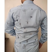 preiswerte Button-Down-Hemden für Herren-Herren Kleidhemd Durchgeknöpft Hemd Bügelfreies Hemd Kragenhemd Stretch Tartan Hochzeit Arbeit Wein Schwarzgrau Schwarz Weiß Langarm Quadrathals Ganzjahres Bekleidung