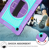 cheap Samsung Tablets Case-Tablet Case Cover For Samsung Galaxy Tab S7 Plus FE S6 Lite 10.4&quot; A 8.4&quot; 2022 2021 2020 2019 Portable with Stand Holder Dustproof Silica Gel PC