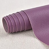 cheap Sofa Accessories-Tiktok Leather Repair Patch Self-Adhesive Couch Tape Stick for Sofa Couche Car Seats Cabinets Wall Handbags Multicolor Available Anti Scratch Leather Peel