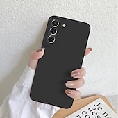 Недорогие Чехлы для Samsung-Чехол для телефона для Samsung Galaxy S24 S23 S22 S21 S20 Plus Ultra A72 A52 S25 Ultra силиконовый чехол полный корпус защитный пылезащитный ударопрочный однотонный силикон