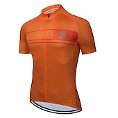 preiswerte Herrenbekleidungs-Sets-21Grams Herren Radtrikot mit Radhose kurz Trägern fahrradbekleidung set Kurzarm MTB Mountain Rennrad Schwarz Grün Dunkelgrün Streifen Fahhrad Sportkleidung 3D-Pad Atmungsaktiv Rasche Trocknung /