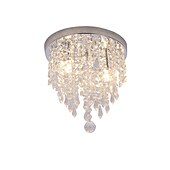 お買い得  ランタンデザイン-30cm　シーリングライト　LED　クリスタル　シャンデリア　廊下　ライト　玄関廊下ライト　電気メッキ　モダン　220-240v　ライト　寝室　ベッドサイド　ランプ　暖かい　シンプル　雰囲気
