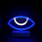 billiga LED-neonlampor-neon nattljus godis fladdermus döskallehatt formad aaa batteridriven usb-driven