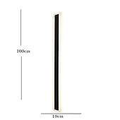 cheap Outdoor Wall Lights-LED Outdoor Wall Lights IP44 Waterproof Simple Outdoor Iron Wall Light 110-240V 20 W