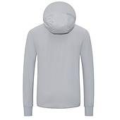 preiswerte Wasserdichte Jacken-Frauen UPF 50+ UV-Sonnenschutz Kapuzenpullover mit Reißverschluss Langarm Angeln Laufen Wanderjacke Sommer Außenbelüftung UV-beständig Frontreißverschluss Dehnbare Jacke Klettern Strand Camping