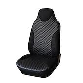 economico Coprisedili per auto-Copertura Universale per Sedile Anteriore Auto in PU Pelle Stile Moda Copertura Alta per Sedile Bucket Liscia Adatta alla Maggior Parte dei Veicoli