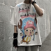 baratos Gráfico de personagem de desenho animado e filme-One Piece Nami Roronoa Zoro Tony Tony Chopper Japonesa/Curta Desenho Mangá Anime 3D Harajuku Arte Gráfica Kawaii Para Casal Homens Mulheres Adulto Regresso à Escola Impressão 3D
