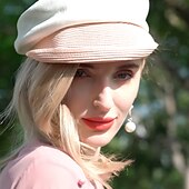 billige Partyhatter-polyester hatter med fargeblokk 1 stk casual hodeplagg