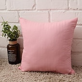 cheap Textured Throw Pillows-Decorative Toss Pillows Solid Color Pillow Cover Sofa Cushion Cover Bed Head Pillow Office Without Pillow Core Just Coat Chair Pillow Pink Blue Sage Green Purple Yellow