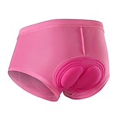 economico Pantaloni, pantaloncini e gonne da donna-Arsuxeo Per donna Sottopantaloncini da ciclismo Inverno Estate Coolmax® Silicone Poliestere Nero Rosa Tinta unica Bicicletta Pantaloncini / Cosciali Pantaloncini intimo Pantaloncini imbottiti di