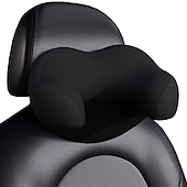 ieftine Tetiere și Perne Lombare Auto-Starfire pernă pentru tetieră pentru scaun auto design ergonomic spumă cu memorie cap de pernă pentru suport pentru gât cap de umăr pentru dormit odihnă în mașină birou acasă 1 pachet