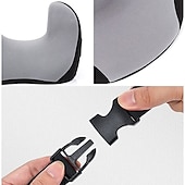 ieftine Tetiere și Perne Lombare Auto-Starfire pernă pentru tetieră pentru scaun auto design ergonomic spumă cu memorie cap de pernă pentru suport pentru gât cap de umăr pentru dormit odihnă în mașină birou acasă 1 pachet