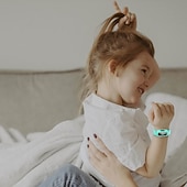 זול להקות שעונים של Fitbit-צפו בנד ל פיטביט Ace 3 סיליקון רך תַחֲלִיף רצועה עם קייס עמיד במים מתכוונן צמיד