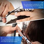 voordelige Hondenverzorgingsbenodigdheden-4 stks/set kappersschaar haar schaar professionele kappersschaar snijden dunner schaar kapper shear accessoires: