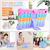 abordables Fundas tablet Samsung-Tableta Carcasa Funda Para Samsung Galaxy Tab S8 11&#039;&#039; S7 11&#039;&#039; A7 Lite 8.7&#039;&#039; A7 A 8.0&quot; 2022 2021 2020 2019 con Soporte Portalápiz Tirantes de Hombro Caricatura Gel de Sílice Para Niños