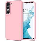 Недорогие Чехлы для Samsung-телефон Кейс для Назначение SSamsung Galaxy S24 S23 S22 S21 S20 Plus Ultra А73 А53 А33 A42 S25 Ультра Кейс на заднюю панель Силиконовый чехол противокапельный Защита от удара Однотонный Силикон