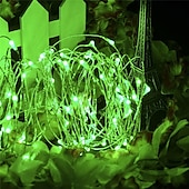 ieftine Conectat Electric-led zână șir lumini 50m-500 30m-300 20m-200 10m-100led-uri sârmă de cupru lumini cu telecomandă lumini de Crăciun lumini stelate reglabile pentru petrecere nuntă dormitor brad de Crăciun priză