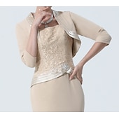 economico Cime-Manica a 3/4 Coprispalle Raso Matrimonio / Festa / Serata Stole da donna Con Più materiali