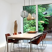 preiswerte Insellichter-LED Pendelleuchte Glas Kücheninsel Licht Single Design Galvanisierte LED Nordic Style 220-240V 110-120V