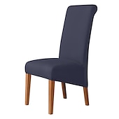 cheap Dining Chair Cover-Dining Chair Covers, Burgundy Stretch Chair Cover, Spandex High Back Chair Protector Covers Seat Slipcover with Elastic Band for Dining Room,Wedding