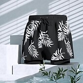 abordables maillot de bain boxer homme-Homme Short de bain Short de Bain Natation Séchage rapide Poids Léger Short de bain Maillot de bain Avec poches Doublure de compression Cordon Natation Surf Plage Sports nautiques Couleur Pleine Eté