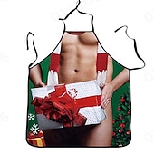 cheap Aprons-Cosplay Chef Apron For Women and Men, Kitchen Cooking Apron, Personalised Gardening Apron with Long Ties Neck Strap BBQ Drawing Crafting Aprons