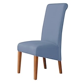 cheap Dining Chair Cover-Dining Chair Covers, Burgundy Stretch Chair Cover, Spandex High Back Chair Protector Covers Seat Slipcover with Elastic Band for Dining Room,Wedding