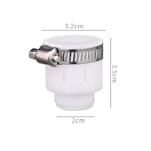 abordables Robinets-pulvérisateurs-multifonctionnel anti-éclaboussures filtre pressurisé économiseur d&#039;eau pp coton filtre robinet pour filtrer efficacement le robinet de sédiments