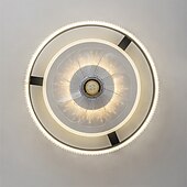 economico Lampade da soffitto con dimmer-Lampada Da Soffitto A Led Di Lusso Con Ventilatore A Soffitto Lampada Da Soffitto