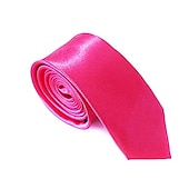 economico Cravatte e papillon da uomo-Per uomo Cravatte Da ufficio Matrimonio Signore Tinta unita Formale Attività commerciale