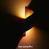 economico applique da esterno-15w applique da parete per esterni resistente alle intemperie 10.9in lampada da parete a led moderna di grandi dimensioni oro nero / oro bianco lampada da parete in alluminio pressofuso per portico