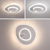 abordables Plafonniers-40/50 cm plafonnier led projecteur créatif lampe de chambre principale moderne